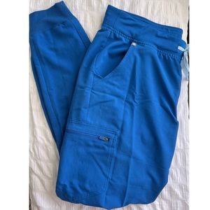 Figs Zamora Jogger Scrub Pants - Royal Blue